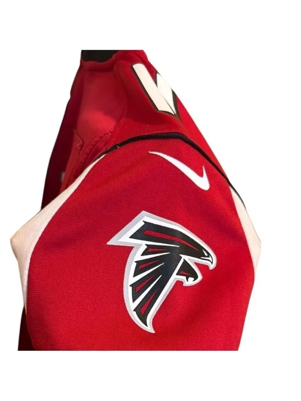 NFL Red and Black Falcons Jersey with Number 11